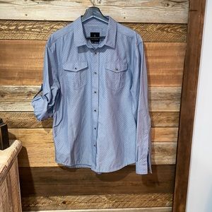 Prana Button Down size Large